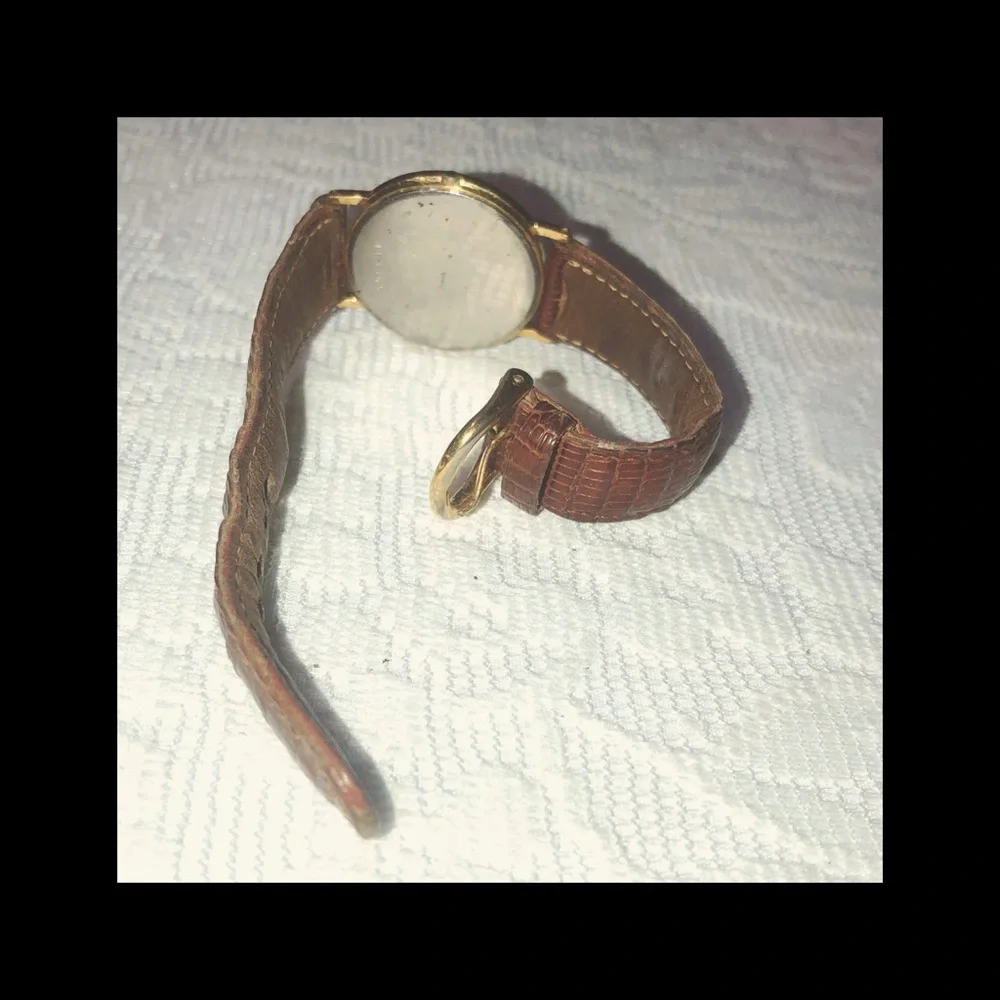 Lassale Gold and Brown Quartz Watch - Picture 3 of 4